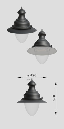 Detailed image of Armatuur 04 Aries B