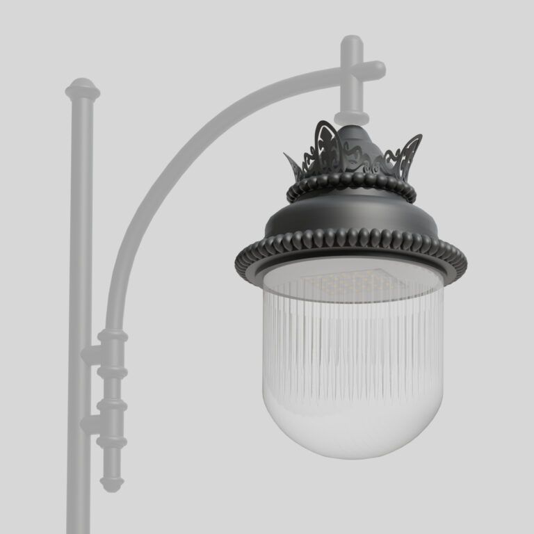 18 Jupiter C, pendelarmatuur van Art metal