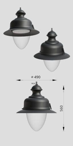 Detailed image of Armatuur 04 Aries W